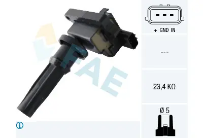 Novedad Bobina de encendido FAE 80/316 FAE 80/316